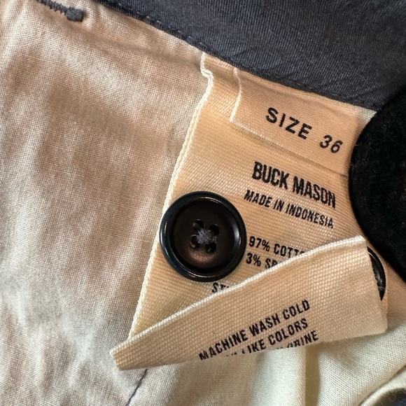 Buck Mason Carry-On Pant (36) - Picture 9 of 9